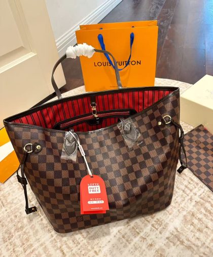 Lv Neverfull Shopping Bag